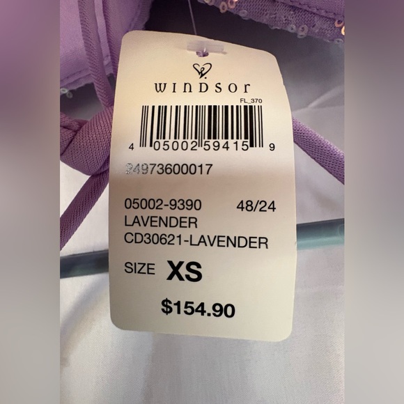 Windsor Lavender Sequin Dress - Picture 2 of 6